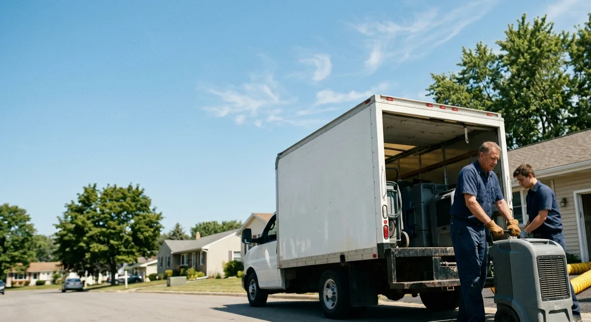 Water Damage Cleanup in Worthington, IN near me
